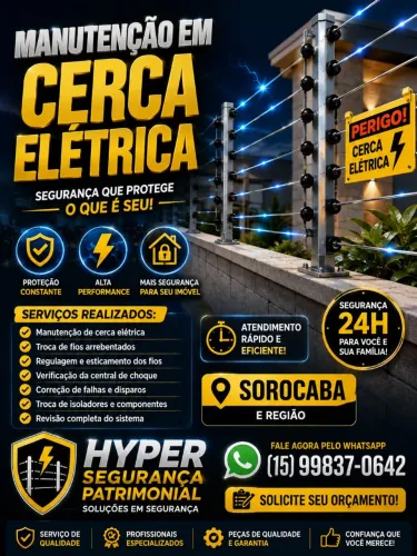 CERCA ELÉTRICA COM PROBLEMA? FAÇA A MANUTENÇÃO AGORA!