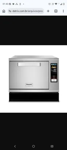  Vende-se Forno Speed Oven Panasonic NE-SCV2 | Forno de Finalização Turbo - Pouco usado