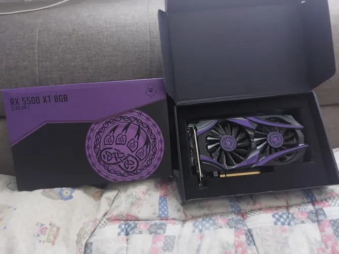 Placa Video Rx5500 XT 8gb