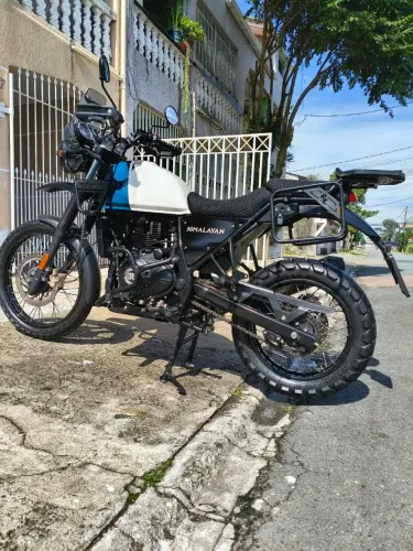 Royal enfield himalayan aceita troca