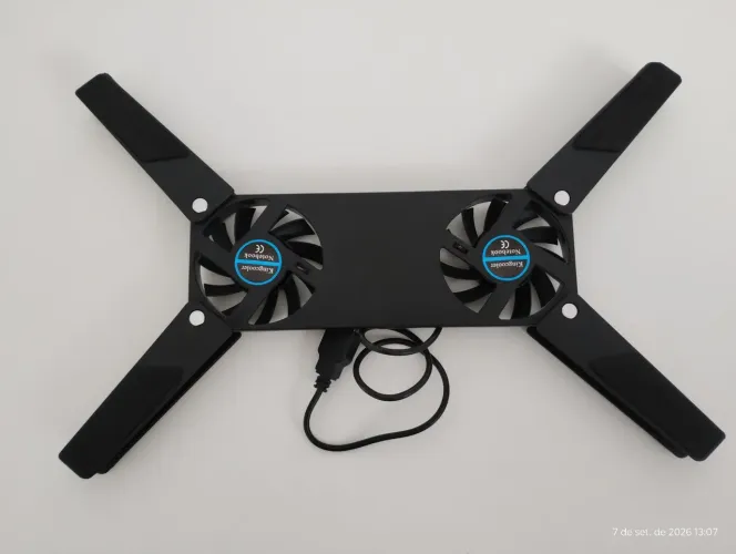 Resfriador de notebook dobrável