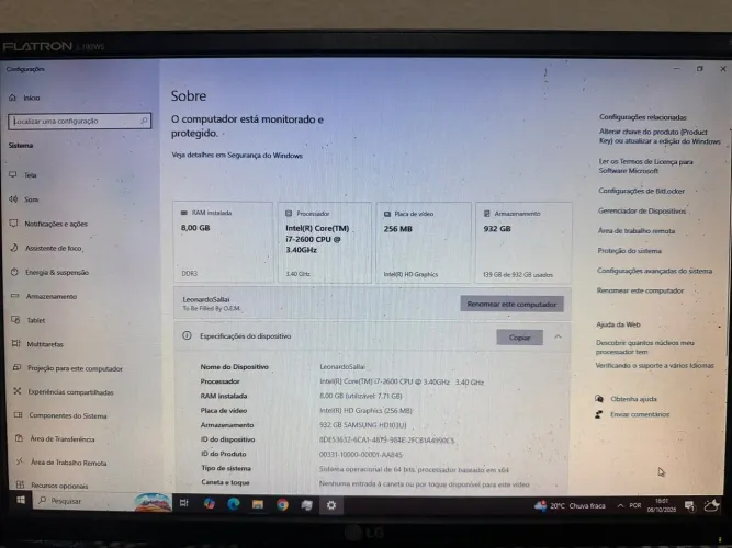 Monitor LG