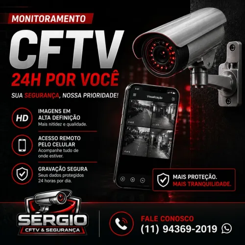 CFTV & Sistema de segurança 