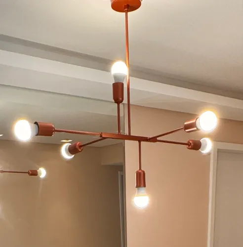 Lustre pendente mesa de jantar moderno e elegante 