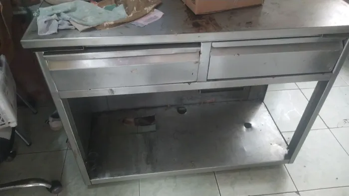 Balcão de inox