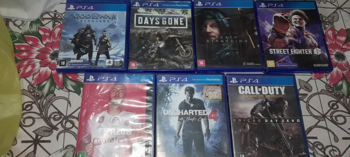 Jogos ps4 novissimos 