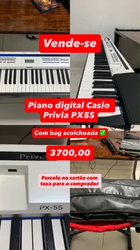 Piano Privia PX 5 S Piano Cassio C/ Bag