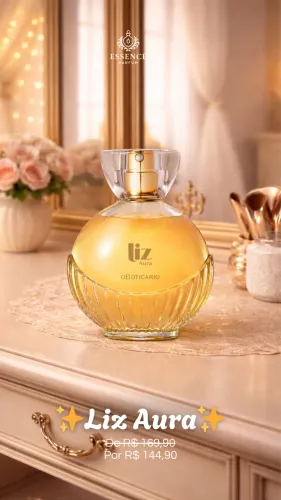 Perfume feminino o Boticário Liz aura