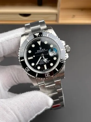 RELÓGIO AUTOMÁTICO MASCULINO SUBMARINER RAQUETE ÚNICA 