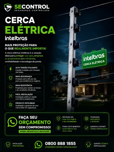 Cerca elétrica Predial