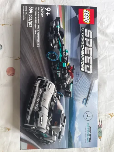 LEIA A DESCRIÇÃO! Lego 76909 Speed Champions Mercedes, novo na caixa