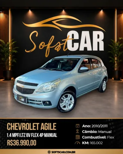 Chevrolet Agile LTZ 1.4 MPFI 8V Flexpower 5P 2011