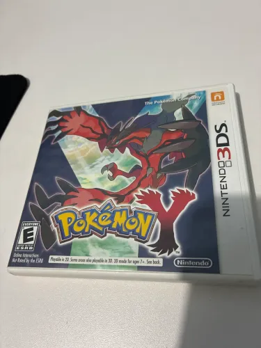 Apenas caixa Pokemon Y para 3ds