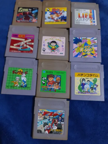 Lote com 10 fitas para Nintendo game boy