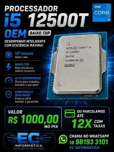 Processador i5 12400T
