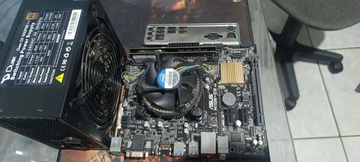 Kit upgrade core i7 6700 + 16gb ddr4 2400mhz+ fonte modular 500w 80 plus bronze
