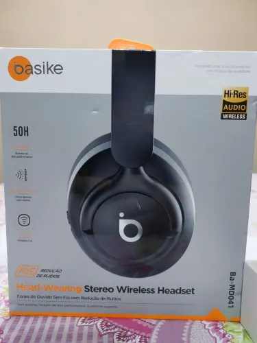 Headset Basike Ba-MD041 - Novo