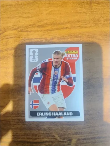 Figurinha legend haaland prata 