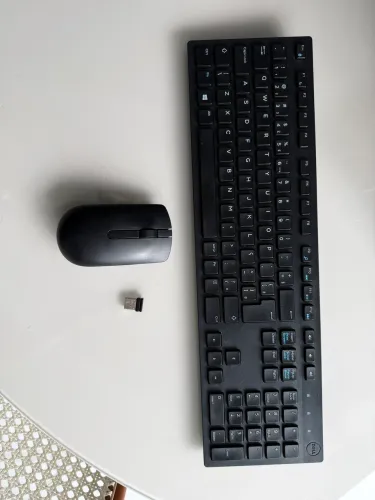 Teclado e mouse Dell sem fio