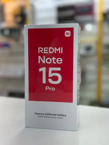 Redmi Note 15 Pro 4G 256GB 8GB RAM Preto Novo Lacrado