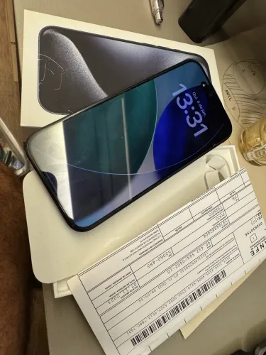 iPhone 15 Pro 256GB ? Azul Titânio