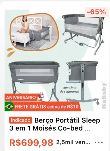Berço portátil 