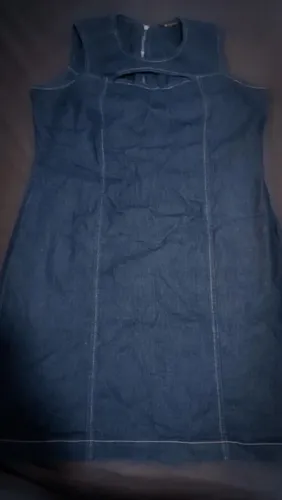 Vestido Handara jeans plus size
