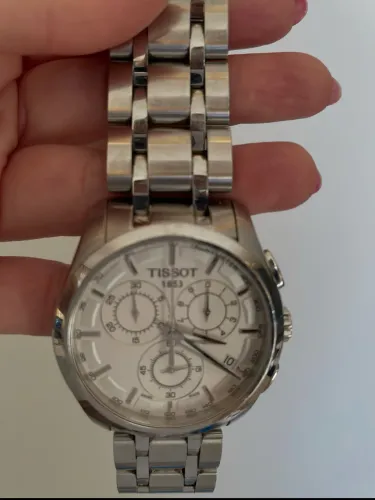 Relógio Tissot Couturier Chronograph Original Suíço Impecável