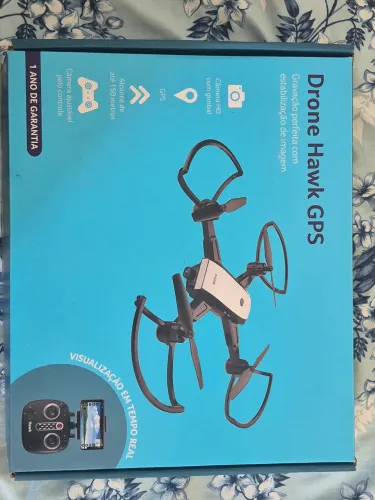 Drone Multilaser Hawk GPS ES257 Completo + Caixa Original