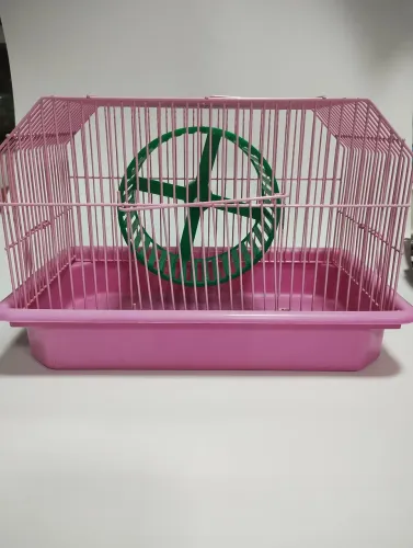 Gaiola hamster - rosa