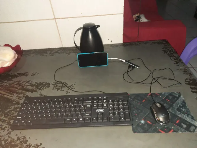 Periféricos de pc+hub é só pegar e jogar
