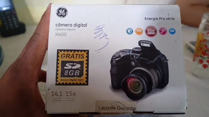 Camera digital (Visor queimado )