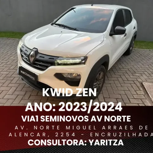 Renault Kwid Zen 1.0 Flex 12V 5P Mec. 2021
