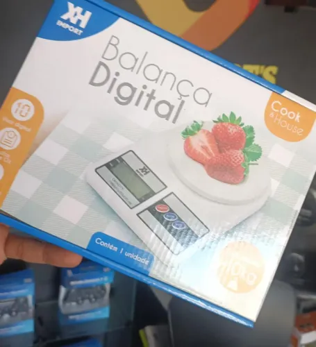Balança de cozinha até 10k pra sua dieta 