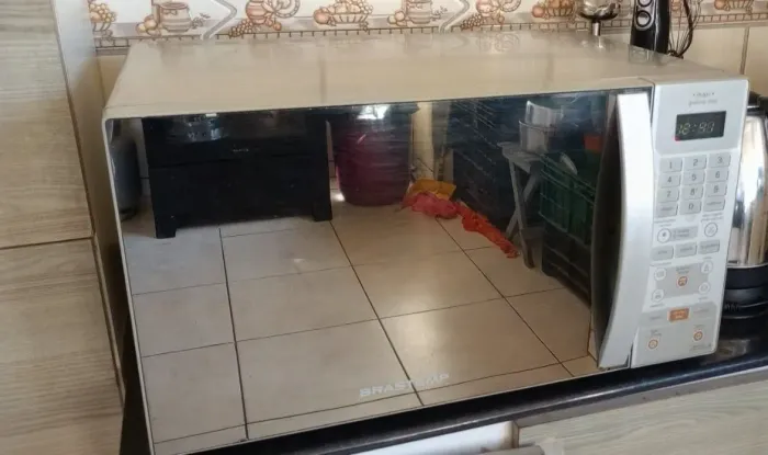 Micro-ondas Brastemp inox