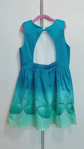 Vestido Troll kukie estilo/festa/fantasia tamanho 8