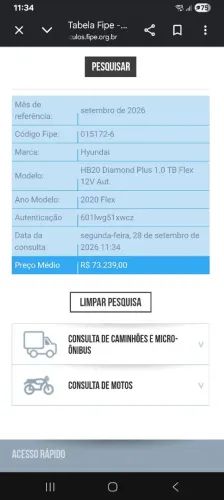 Hyundai HB20S Diamond Plus 1.0 TB Flex 12V AUT 2020