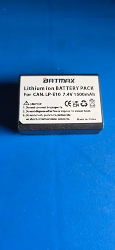 Bateria lpe10 para canon t3 t4 t5 t6