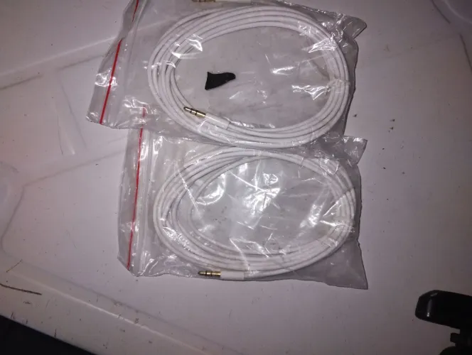 Cabo P2 P2 audio 2 metros