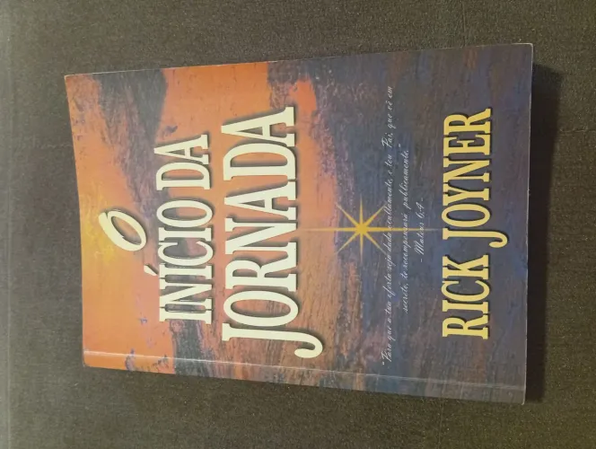 Livro O Início da Jornada - Rick Joyner (Evangélico/Cristão)