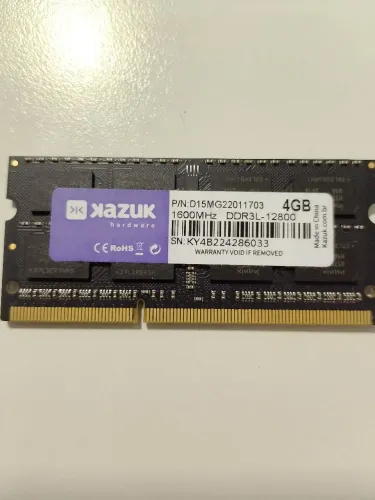 Memória Ram notebook ddr3 4GB 1600 ghz