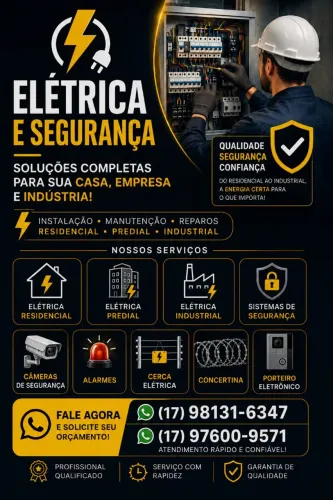 Elétrica e Segurança Eletrônica 
