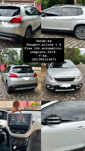 Peugeot 2008 Allure 1.6 Flex 16V 5P Aut. 2018