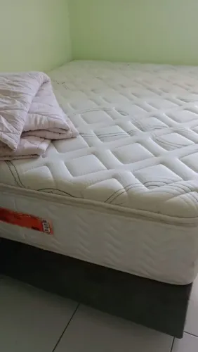 Colchão de Molas Individuais e Base
