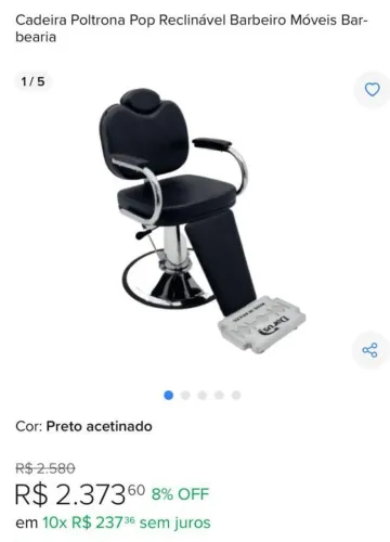 POLTRONA BARBEIRO
