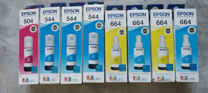 Kit tintas Epson vencidas