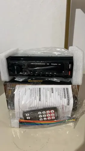 Rádio Automotivo Bluetooth USB MP3 First Option 6688 Novo