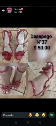 Desapego sapato feminino 