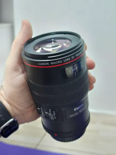 Lente Canon 100mm L