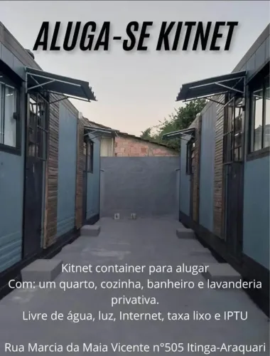 Alugo kitnet no Itinga